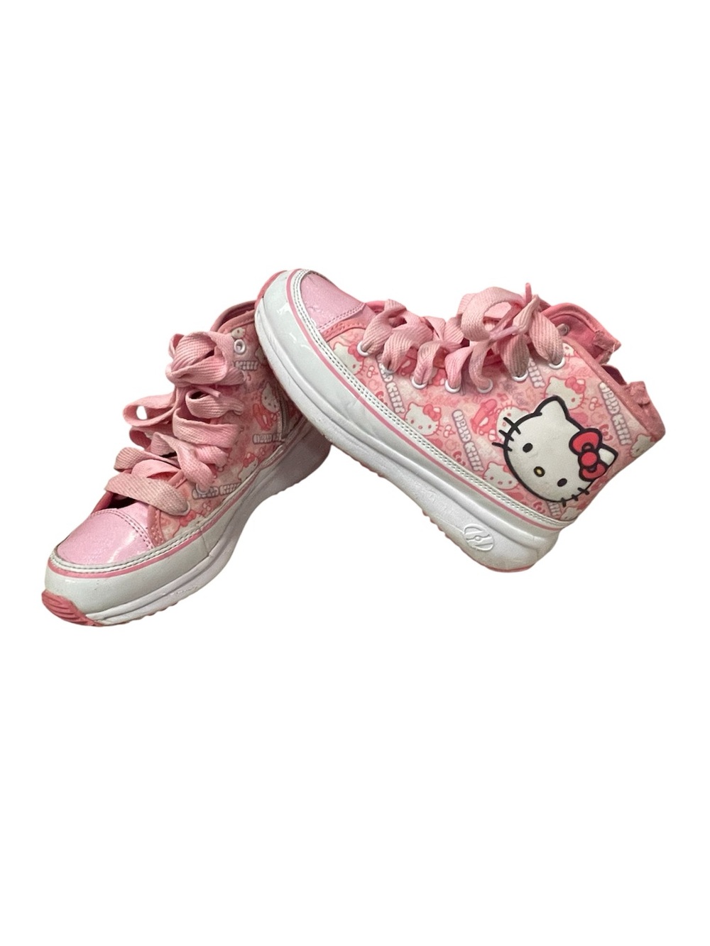 Heelys Pink Hello Kitty High-Top Kids Sneakers - Picture 2 of 6